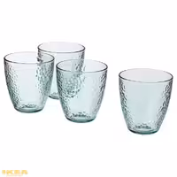 لیوان ست 4عددی مدل DVÄRGSTUBB | برند ایکیا | ارسال 15 الی 20 روز کاری