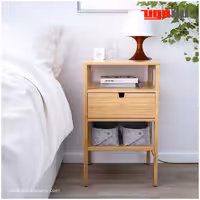 میز کنار تختی ایکیا مدل NORDKISA