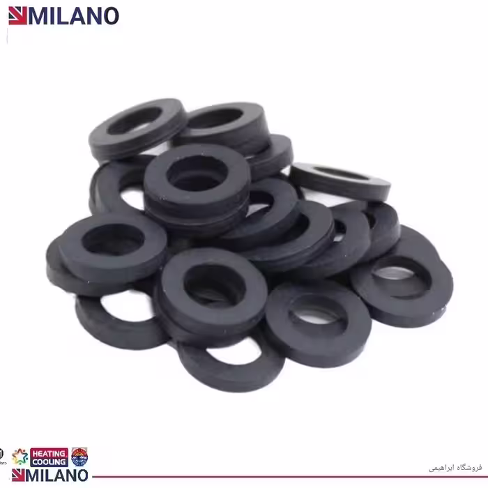 (10 عدد ) واشر لاستیکی1 یک اینچ  کد 2711 O