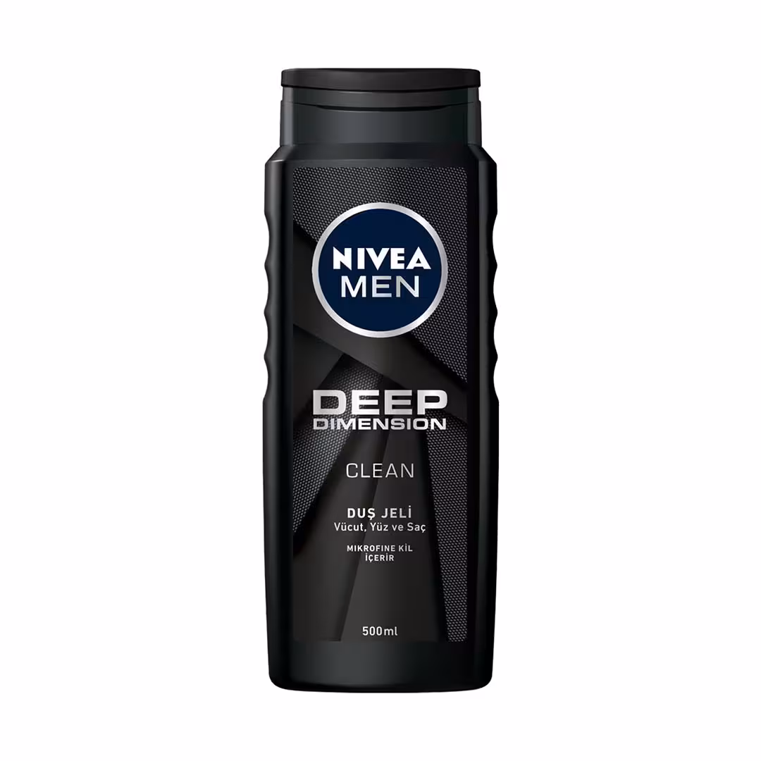 شامپو سر و بدن مردانه نیوآ مدل Deep Dimension حجم 500 میل