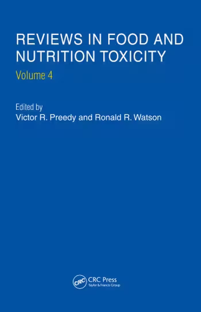 خرید و دانلود نسخه کامل کتاب Reviews in Food and Nutrition Toxicity, Volume 4 (Reviews in Food and Nutrition)