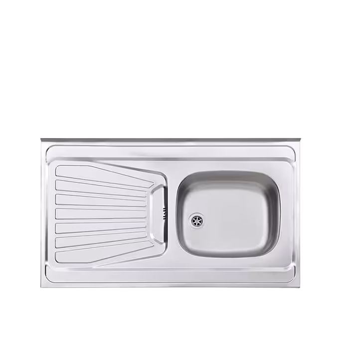 سینک روکار استیل البرز مدل البرز 165/60