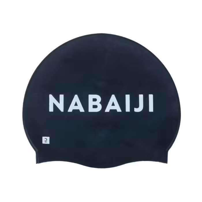 کلاه شنا Nabaiji  مدل Silicon Logo