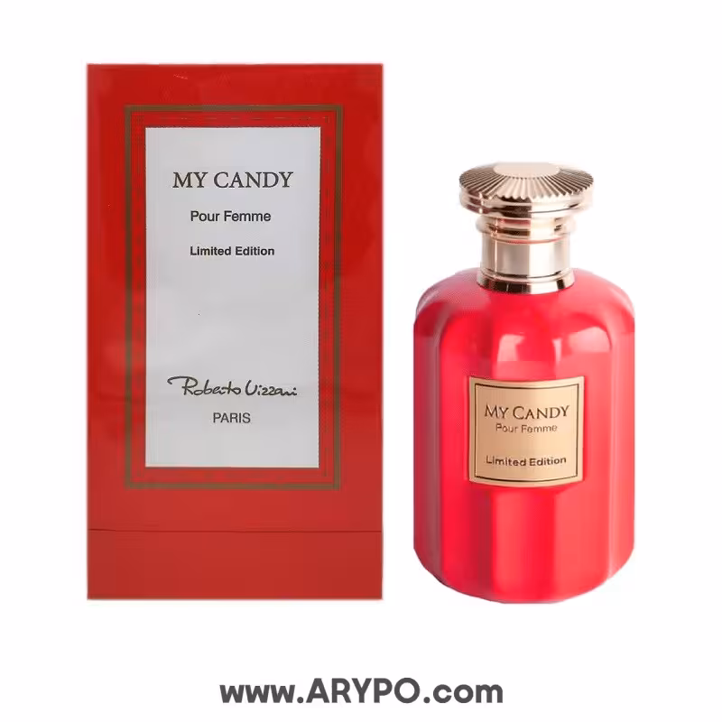 ادوپرفیوم roberto vizzari مدل my candy pour femme limited edition