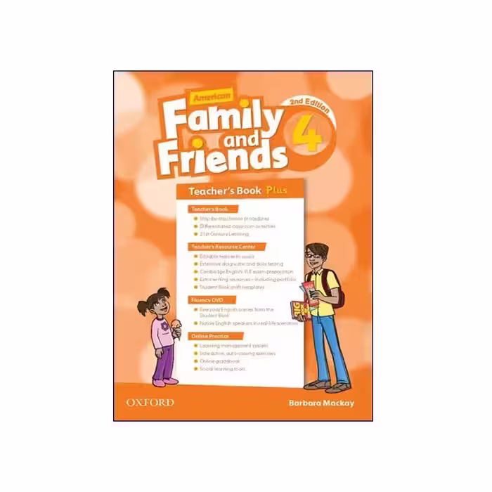 کتاب معلم امریکن فمیلی اند فرندز چهار ویرایش دوم American Family and Friends 4 2nd Edition Teacher's Book
