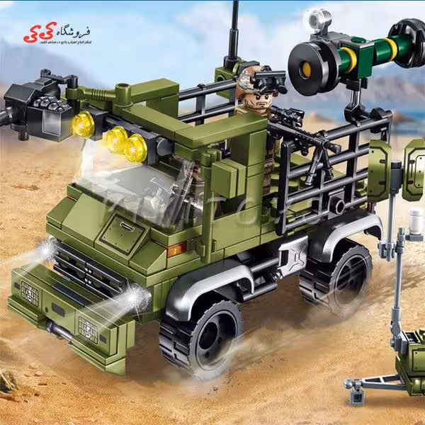 لگو ماشین موشک انداز جنگی سمبو بلاک SEMBO BLOCK 105476