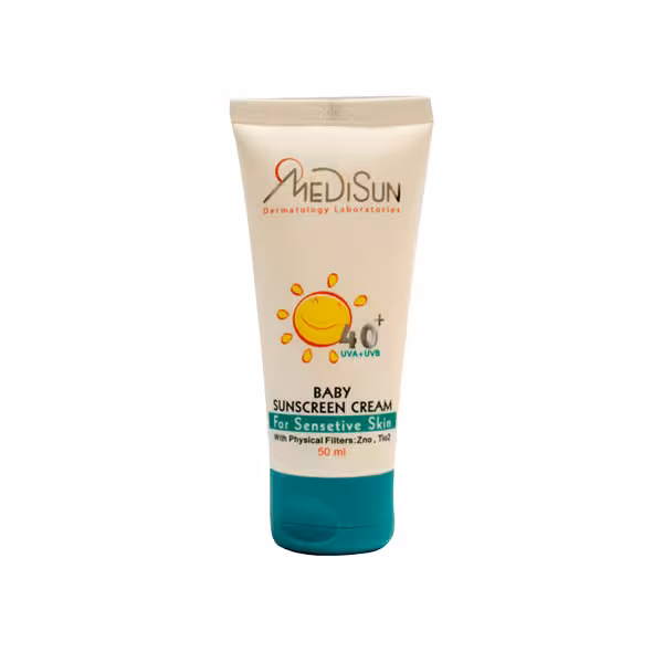 کرم ضد آفتاب کودک مدیسان  SPF40