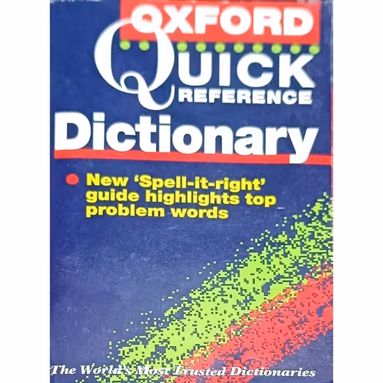 OXFORD QUICK REFERENCE Dictionary