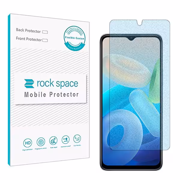 گلس ویوو Y55 5G مدل نانو هیدروژل مات آنتی بلو برند راک اسپیس کد S