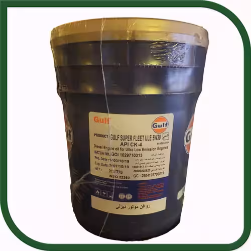 روغن موتور 5W30  گالف Superfleet  ULE  CK4  سطل 20 لیتری