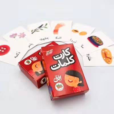 فلش کارت کلمات (35عددی،باجعبه)
