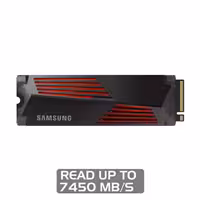 اس اس دی سامسونگ مدل Samsung 990 PRO Heatsink PCIe NVMe M.2 2280 ظرفیت 2 ترابایت