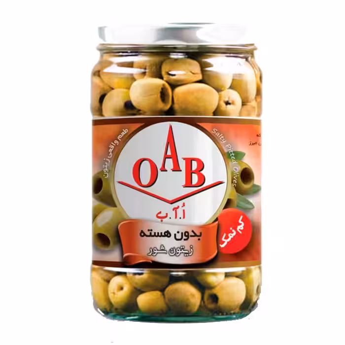 زیتون شور بدون هسته او ا ب 660 گرمی