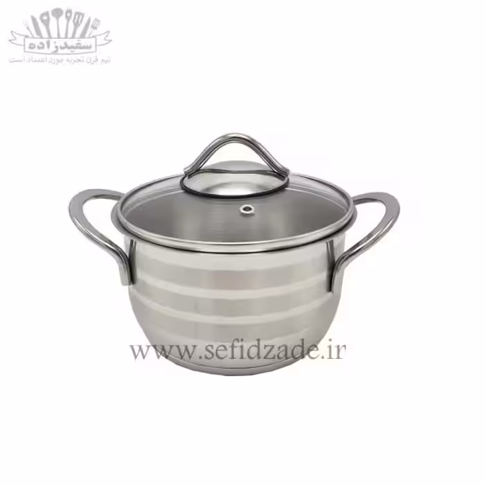قابلمه استیل دستی لوکس سایز 18