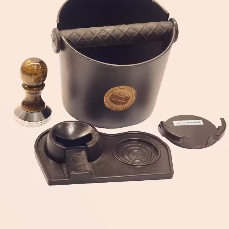 تمپر مت قهوه مدل خانگی