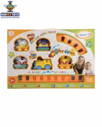 قطار اسباب بازی با وسایل نقلیه