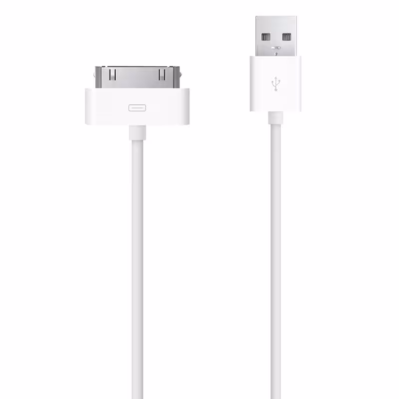 کابل تبدیل USB به 30-پین ویژه iPad و iPod و iPhone