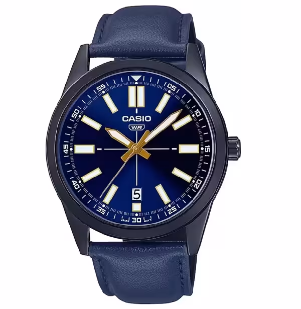 ساعت مچی مردانه کاسیو مدل CASIO MTP-VD02BL-2EUDF