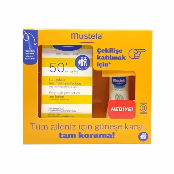 پک لوسیون ضد آفتاب و لوسیون بدن هیدرا موستلا