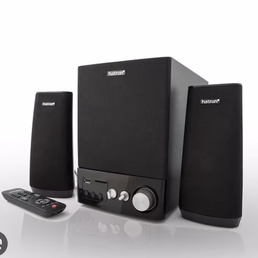اسپیکر هاترون ، بلوتوث 3 تکه برق هاترون Hatron HSP280 مدل برق مناسب کامپیوتر تلویزیون و...