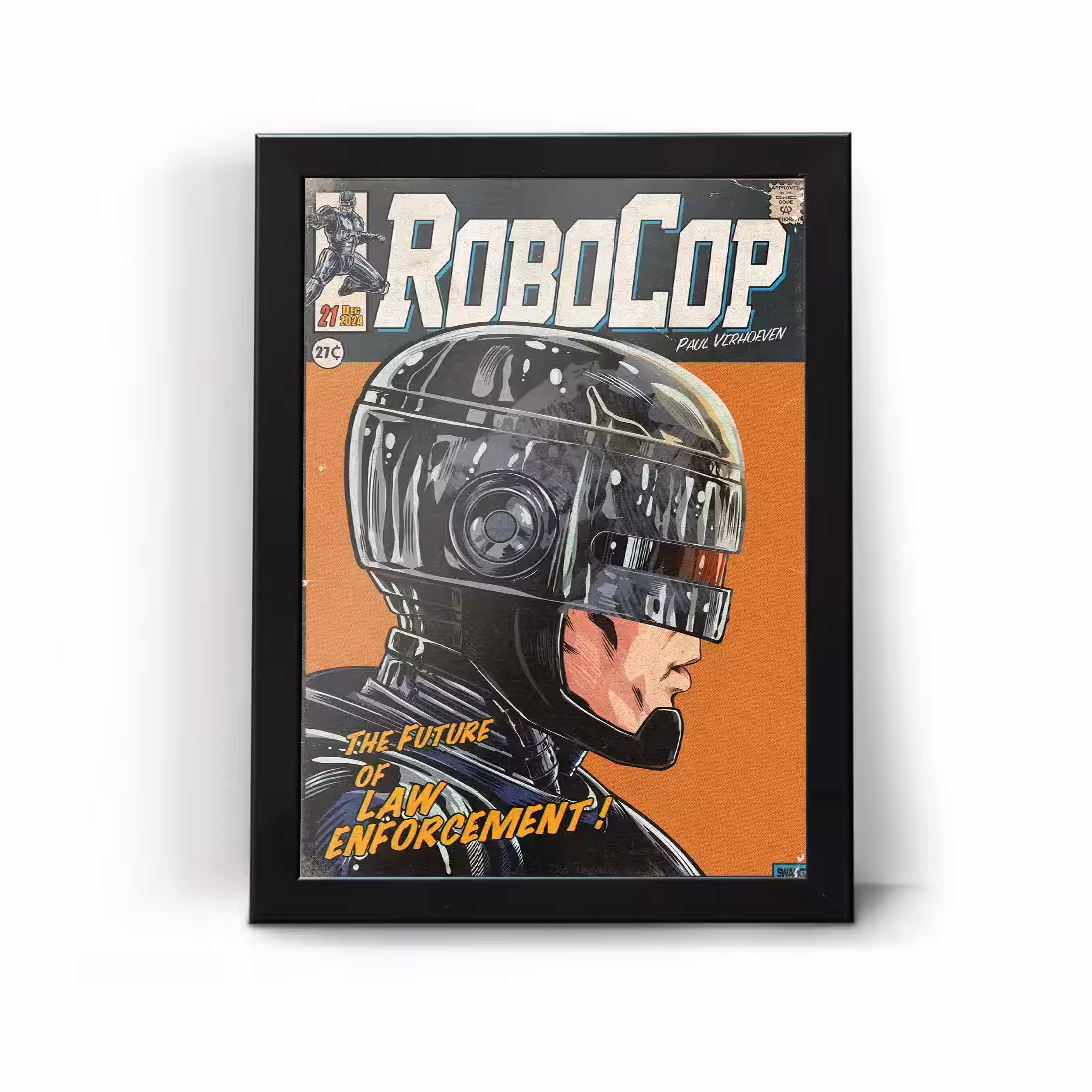 تابلو قاب پلیس آهنی Robocop