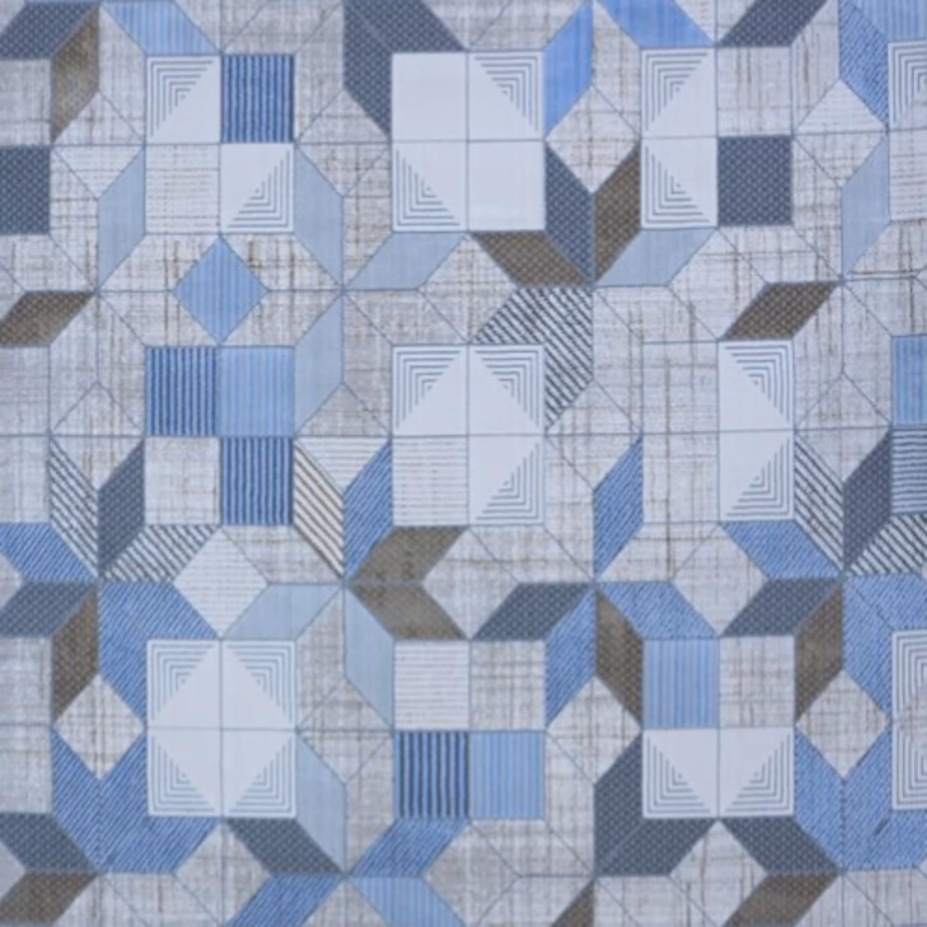 فرش ماشینی چهارمتری  (2.20متر در 1.5متر)طرح  BlueSky کد1354