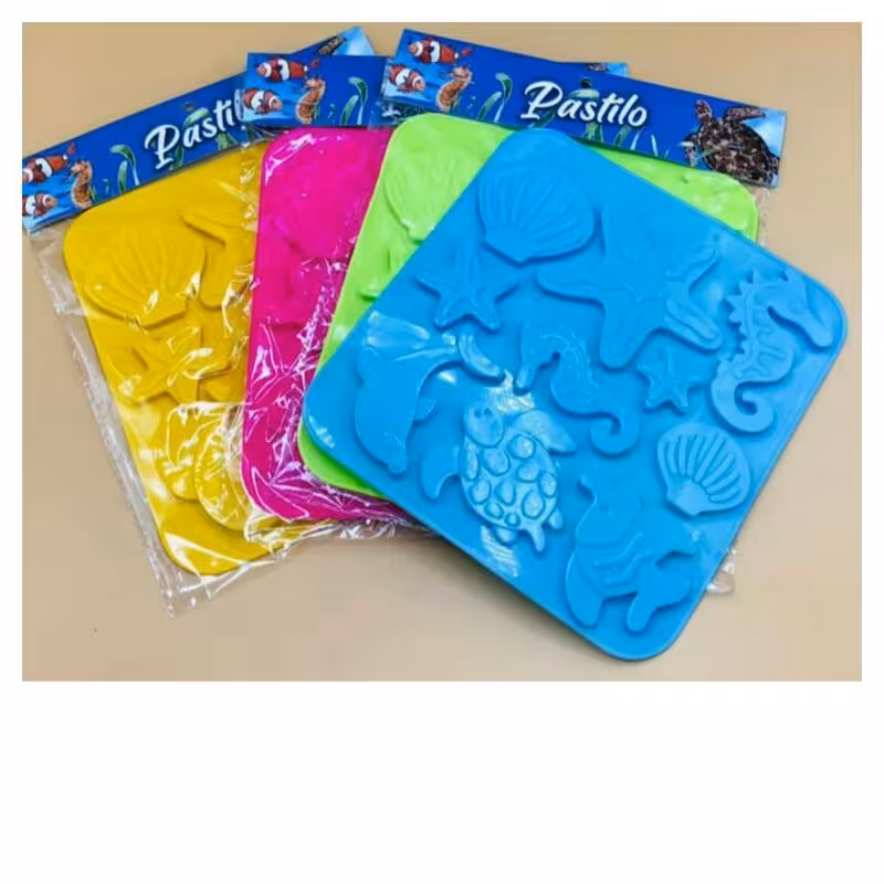 قالب سیلیکونی شکلات و پاستیل دریایی