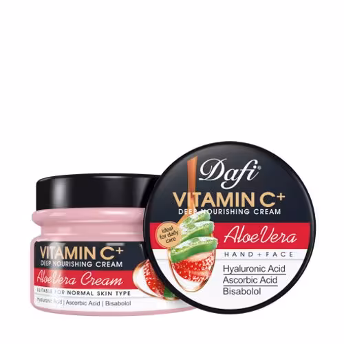 دافی - کرم کاسه ای آلوئه ورا دافی 270 میل حاوی ویتامین C