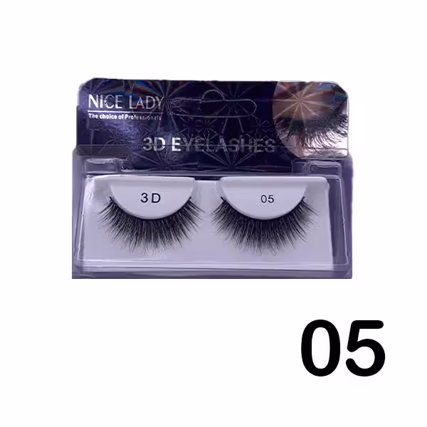 مژه جفتی 3D نایس لیدی شماره 05