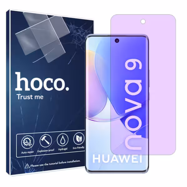 گلس هوآوی nova 9 مدل هیدروژلی آنتی پرپل برند هوکو کد S