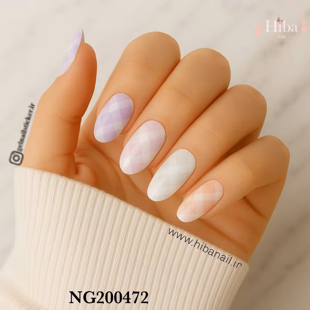 استیکر ژله ای کاشت ناخن (نیل رپ)_کد NG200472