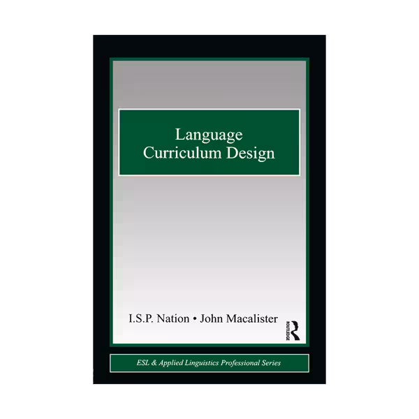 کتاب Language Curriculum Design