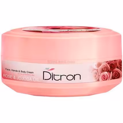 کرم مرطوب کننده گل رز و جوجوبا دیترون