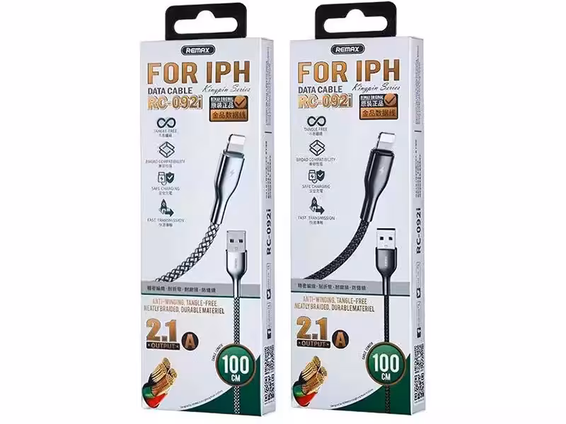 کابل لایتنینگ ریمکس REMAX مدل RC092