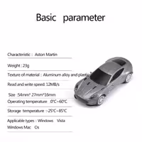 فلش مموری پرلیت یو اس بی طرح ماشین آستون مارتین کد U-82 ظرفیت 32 گیگابایت