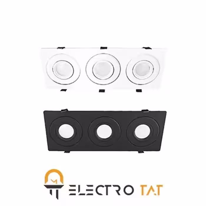 قاب هالوژن سه شعله SH-6303 شعاع