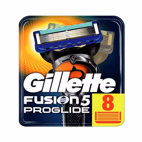 یدک تیغ اصلاح 8 عددی فیوژن پرو گلاید 5 Gillette