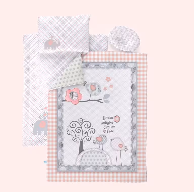 سرویس خواب چهار تکه رزبرن rose born طرح love song