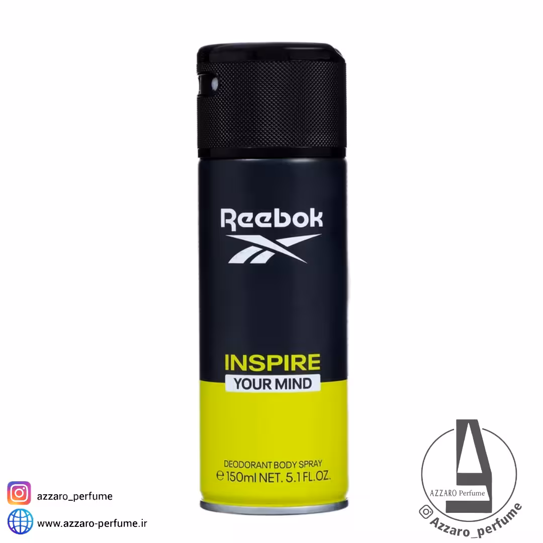 اسپری ضدتعریق ریبوک مدل INSPIRE YOUR MIND حجم 150 میل