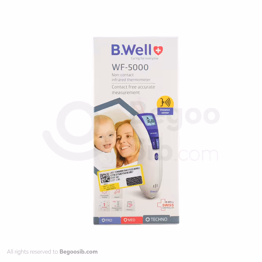 دماسنج غیر تماسی مدل WF-5000 بی ول