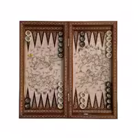 تخته نرد خاتم چوگان لبه گرد کد 4766