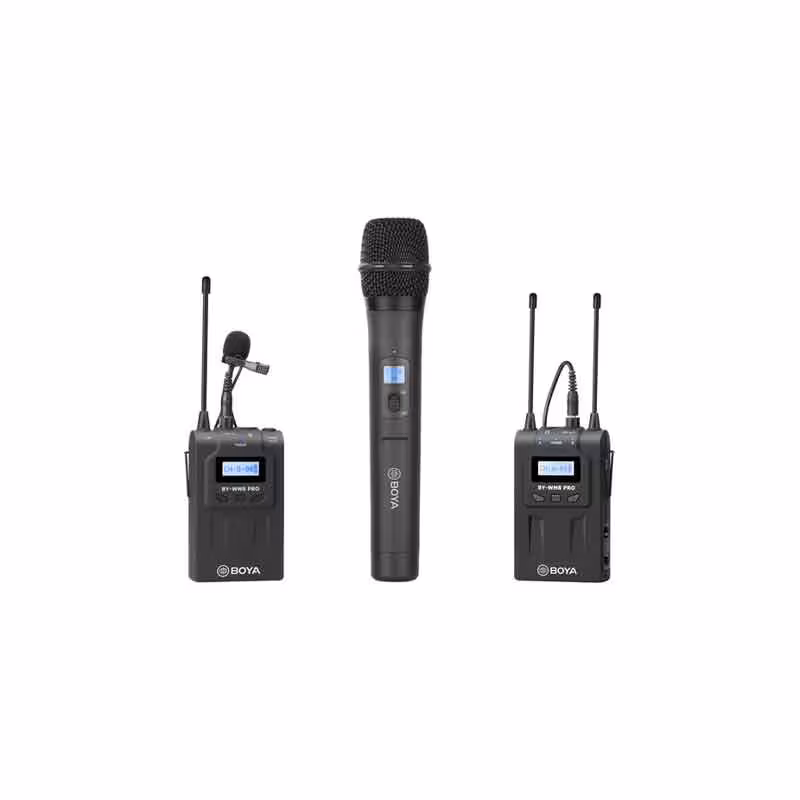 میکروفن بیسیم دستی یقه ای بویا BOYA BY-WM8 PRO-K4