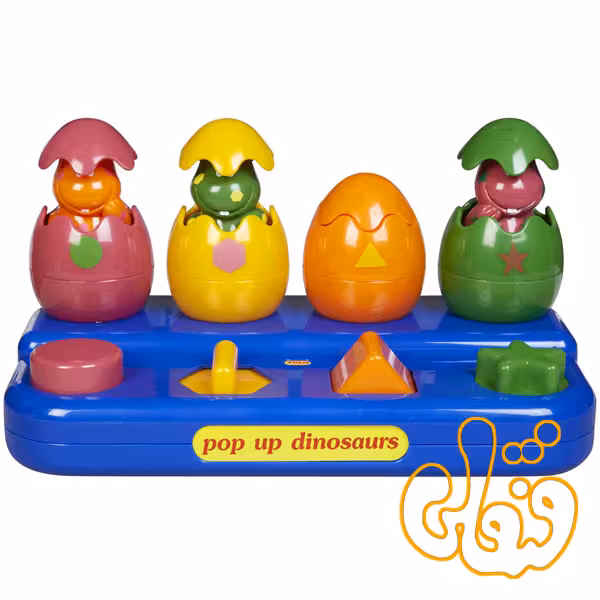 تخم دایناسورهای پرشی فکری تولو Pop-Up Dinosaurs 89200