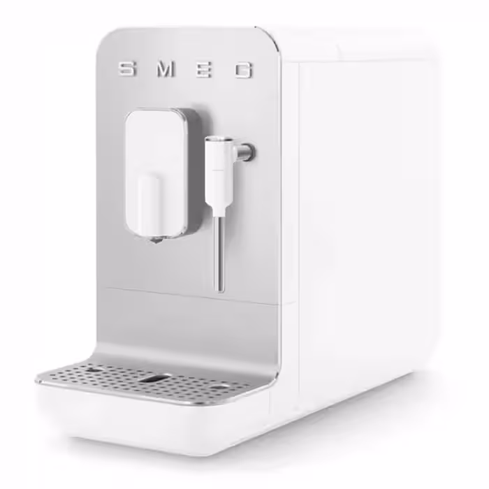 اسپرسوساز اتوماتیک اسمگ SMEG با نازل بخار مدل BCC02 رنگ سفید مات