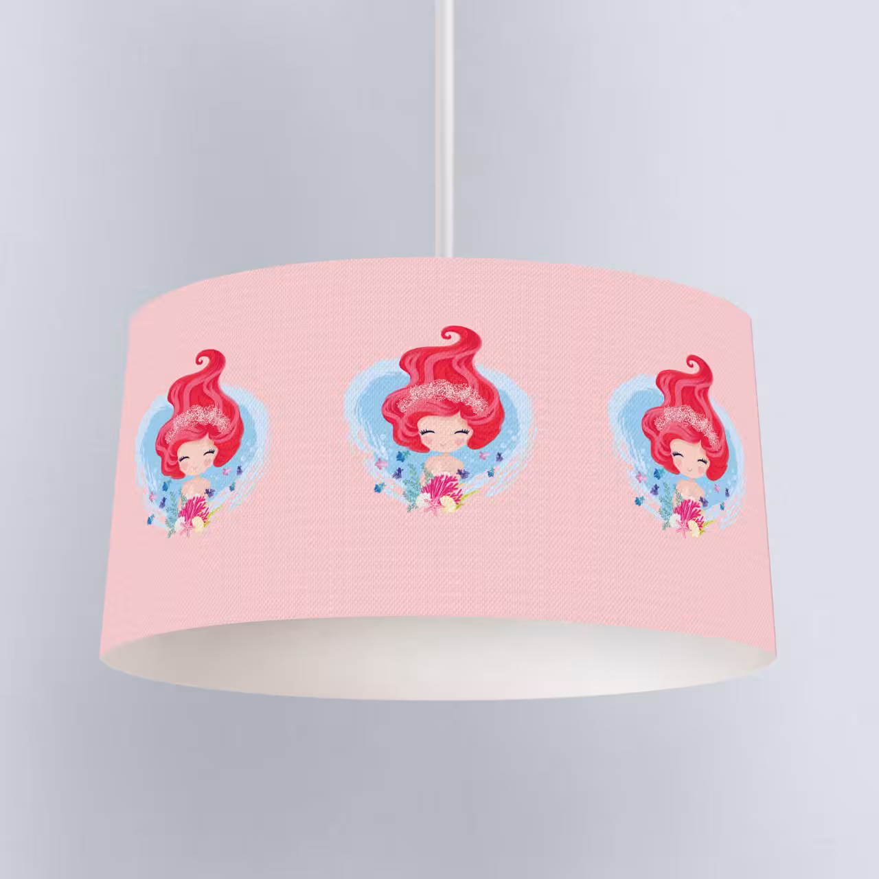 لوستر بچگانه طرح پری دریایی کوچولو کد A1770