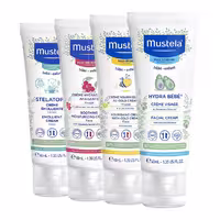 کرم مرطوب کننده صورت موستلا Mustela، مناسب برای پوست حساس نوزادان