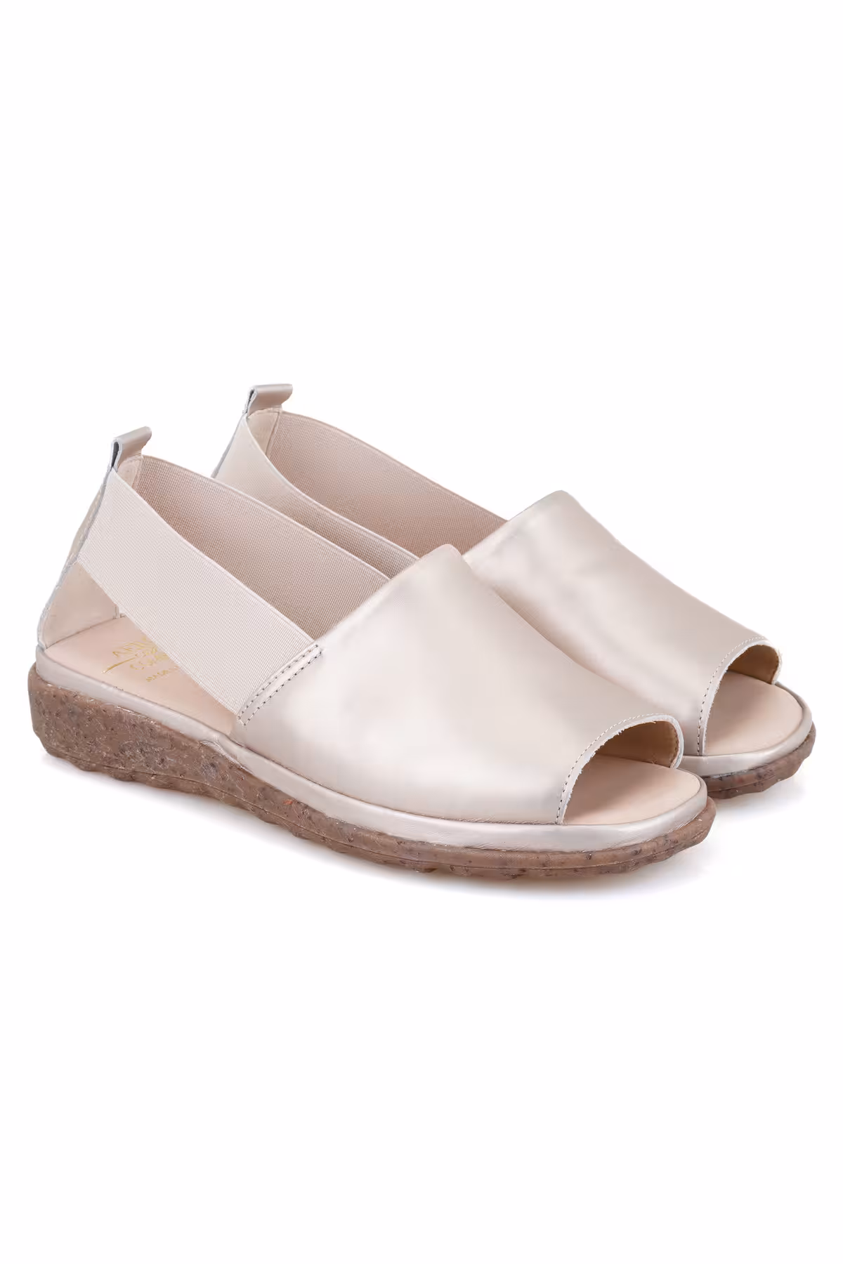 صندل زنانه زن HESTIA BEIGE اورجینال Desa