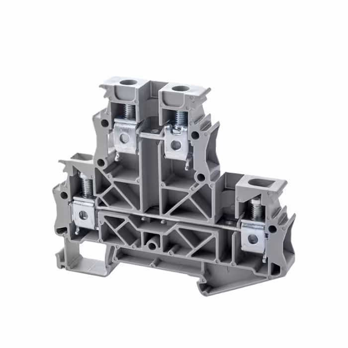 ترمینال ریلی سری پیچی دو طبقه سایز 4 رعد