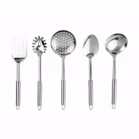 سرویس کفگیر و ملاقه 5 پارچه کاراجا مدل 153.03.06.1514 | کالا مکس