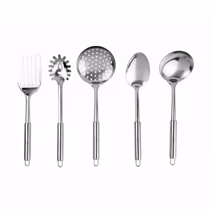 سرویس کفگیر و ملاقه 5 پارچه کاراجا مدل 153.03.06.1514 | کالا مکس